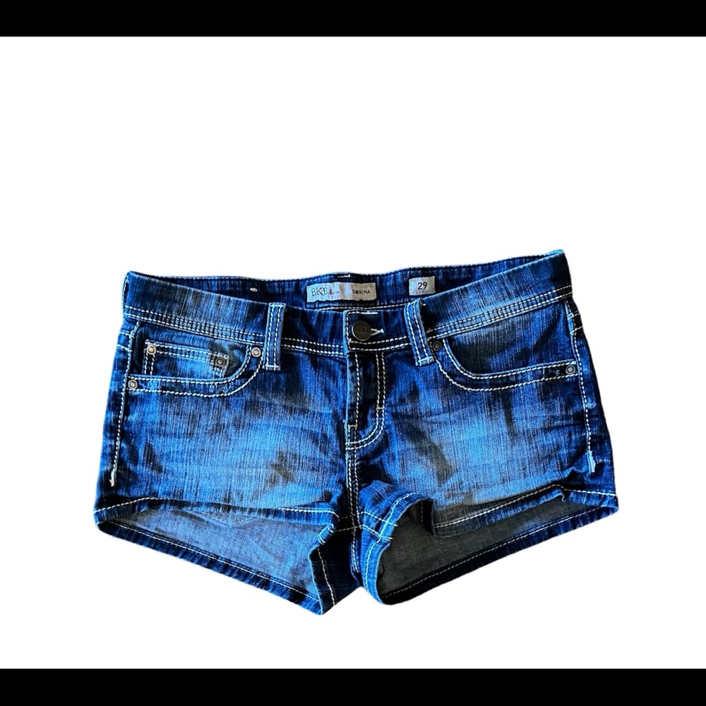 BKE jean micro shorts sz 29 Y2K